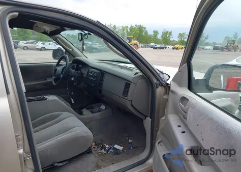 2002 Dodge Dakota Slt из США, поврежденный, VIN 1B7HG48N32S721409